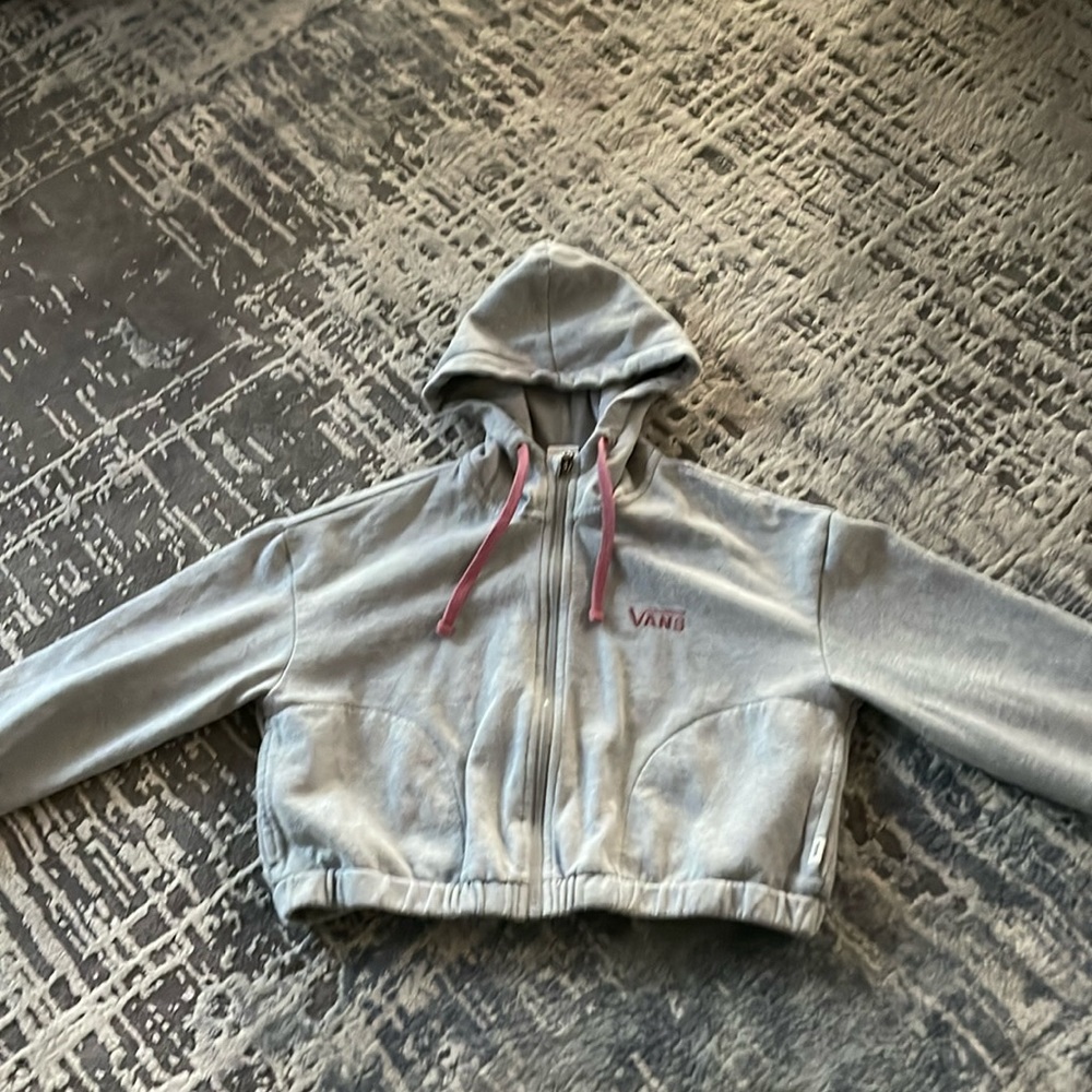 Cropped Vans Zip Up
